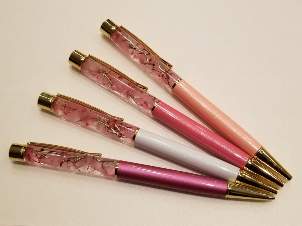 ハーバリウムボールペン「桜」シリーズ販売開始！ – JOHフラワーグラス